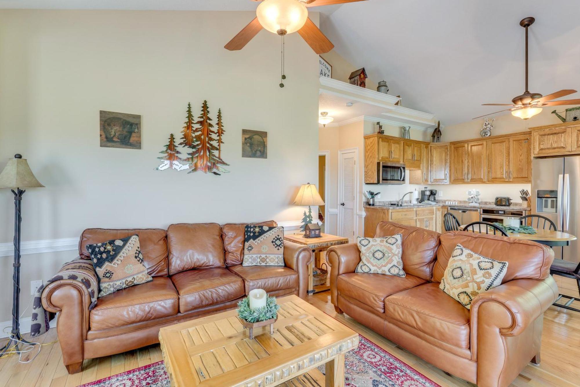 Lake-View Condo With Covered Deck In Hiawassee! Exterior foto