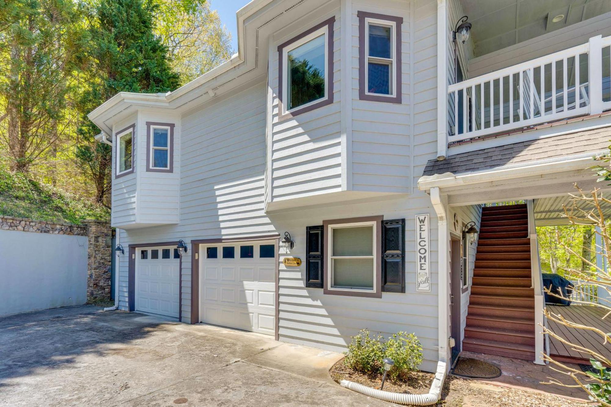 Lake-View Condo With Covered Deck In Hiawassee! Exterior foto
